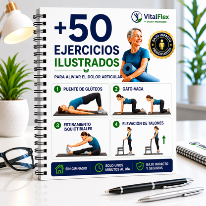 Programa VitalFlex 21 días para Aliviar el Dolor de la Artritis y la Artrosis