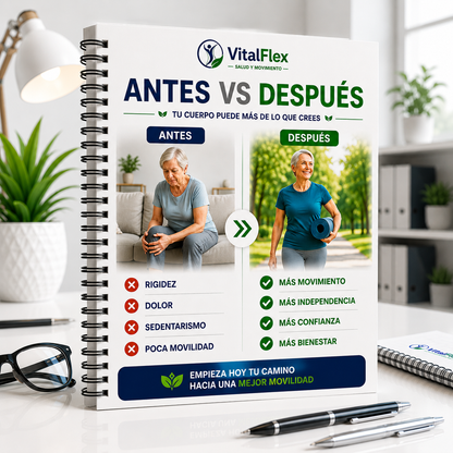 Programa VitalFlex 21 días para Aliviar el Dolor de la Artritis y la Artrosis
