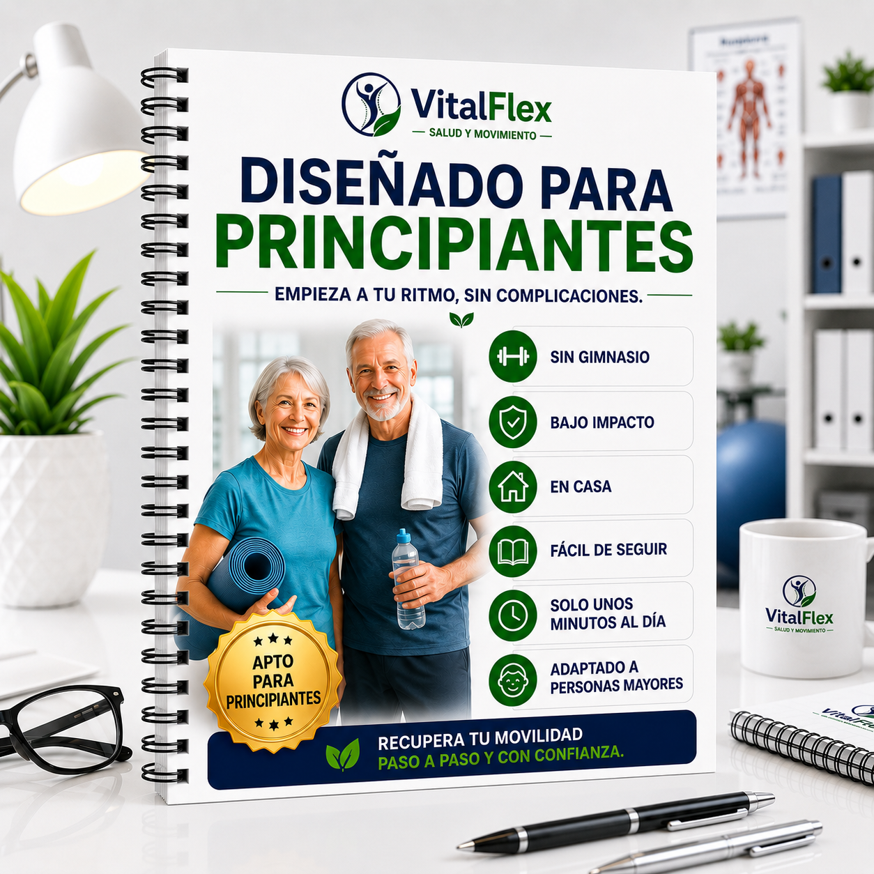 Programa VitalFlex 21 días para Aliviar el Dolor de la Artritis y la Artrosis